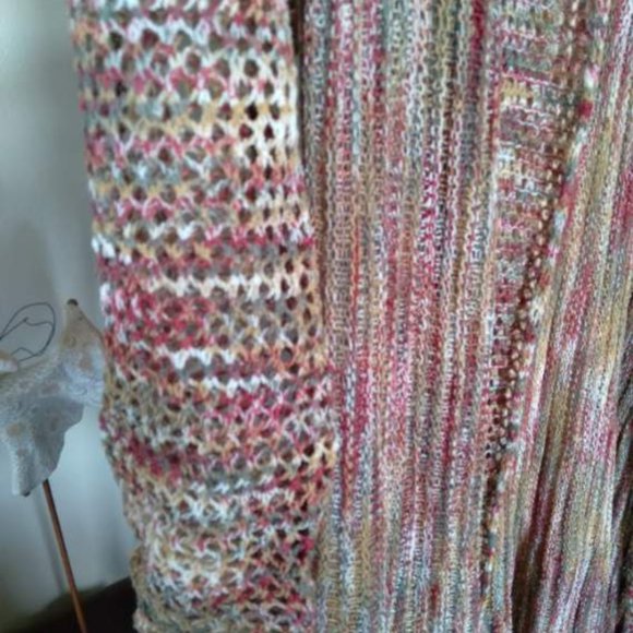 Muted multicolored knit sweater - Picture 3 of 3